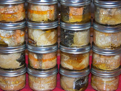 Jars of Salmon