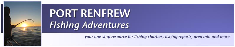Port Renfrew Fishing Adventures Logo and Home Page