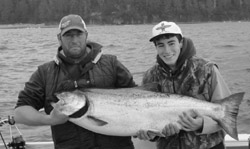 56 pound chinook salmon!