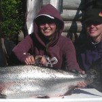 McGiveron gals with a 34 pound beauty