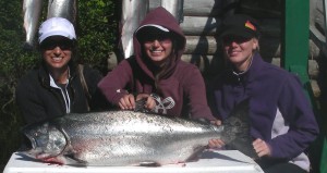 McGiveron gals with a 34 pound beauty